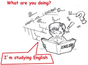 ¿Qué estás haciendo? Estoy estudiando inglés (vihainqf.blogspot)